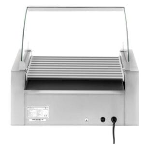 Roller grill rolkowy z osłoną i szufladą grzewczą do bułek 16 parówek HotDog 2200W 230V Royal Catering 5 Roller grill rolkowy z osłoną i szufladą grzewczą do bułek 16 parówek HotDog 2200W 230V Royal Catering - obrazek 3
