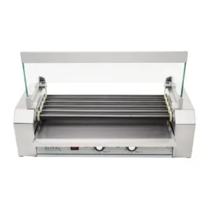 Grill rolkowy z szybą Roller grill z rolkami z teflonu 5T 8 Grill rolkowy z szybą Roller grill z rolkami z teflonu 5T - obrazek 3
