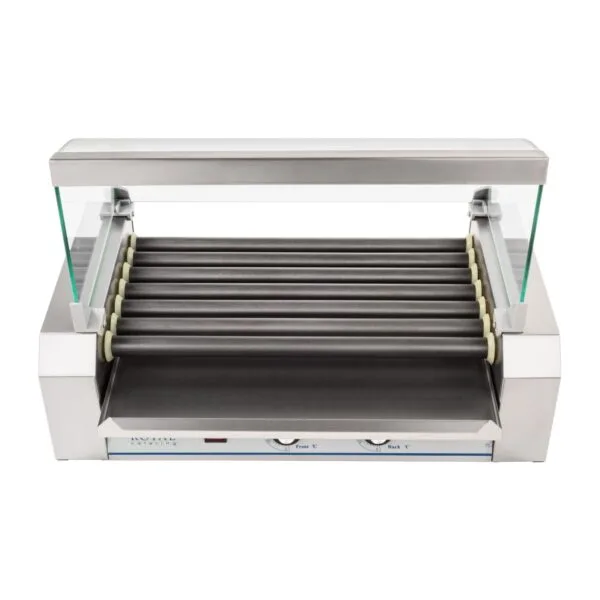 Grill rolkowy z szybą Roller grill z rolkami z teflonu 7T 1 1470 2