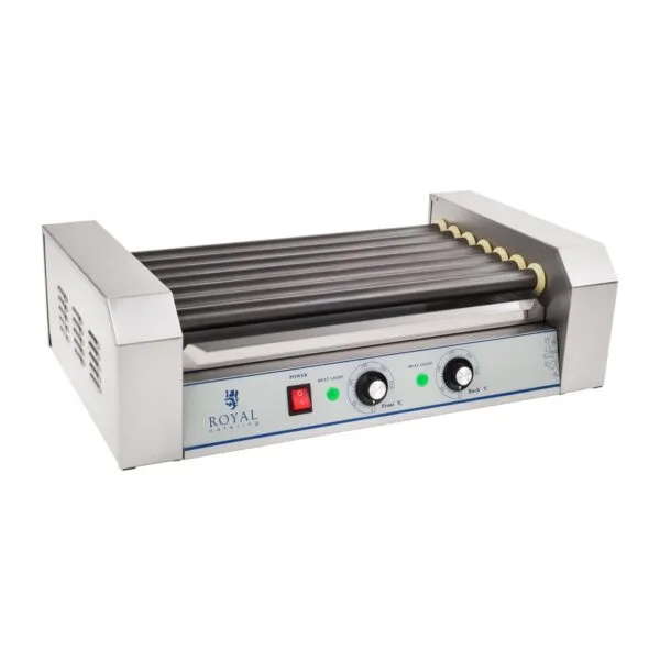 Grill rolkowy z szybą Roller grill z rolkami z teflonu 7T 2 1470 3