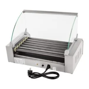 Grill rolkowy z szybą Roller grill z rolkami z teflonu 7T 7 Grill rolkowy z szybą Roller grill z rolkami z teflonu 7T - obrazek 4
