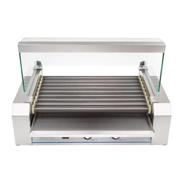 Grill rolkowy z szybą Roller grill z rolkami z teflonu 9T 1 1471 2