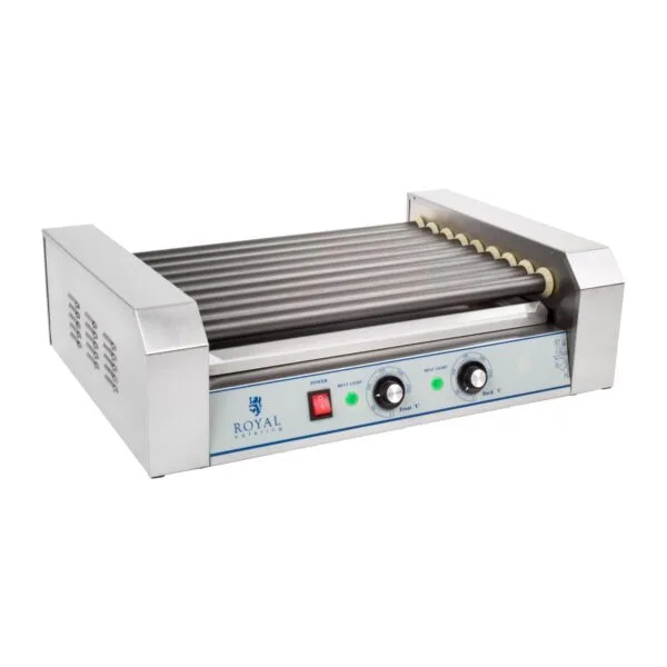 Grill rolkowy z szybą Roller grill z rolkami z teflonu 9T 2 1471 3