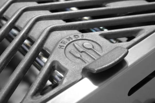 Grill gazowy ""Green Fire"" 3 palniki 17,4kW z osłoną i półką - Hendi 149591 1 149591 1