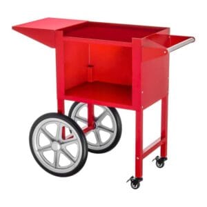 Mobilna maszyna do popcornu z wózkiem na kółkach TEFLON 1600W 19 Mobilna maszyna do popcornu z wózkiem na kółkach TEFLON 1600W - obrazek 9