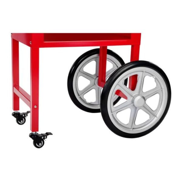 Mobilna maszyna do popcornu z wózkiem na kółkach TEFLON 1600W 9 1538 11