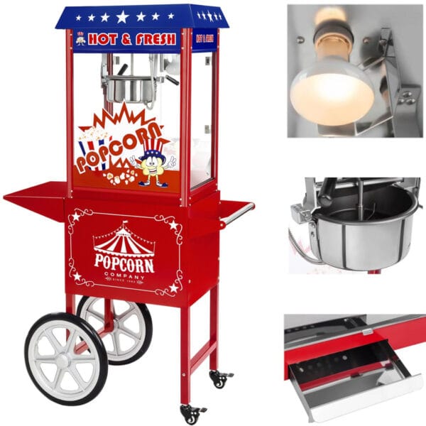 1538-mobilna-maszyna-do-popcornu-z-wozkiem-na-kolkach-1600w-sklep-cena-tanio 1538 mobilna maszyna do popcornu z wozkiem na kolkach 1600w sklep cena tanio