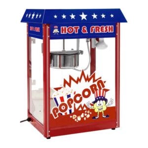 Maszyna do popcornu z niebieskim daszkiem TEFLON 1600W 14 Maszyna do popcornu z niebieskim daszkiem TEFLON 1600W - obrazek 6