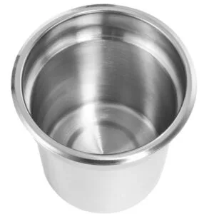 Wkład garnek z pokrywką stalowy do bemaru podgrzewacza do zupy 3.8L 8 Wkład garnek z pokrywką stalowy do bemaru podgrzewacza do zupy 3.8L - obrazek 4