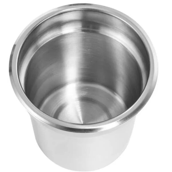 Wkład garnek z pokrywką stalowy do bemaru podgrzewacza do zupy 3.8L 3 1572 3