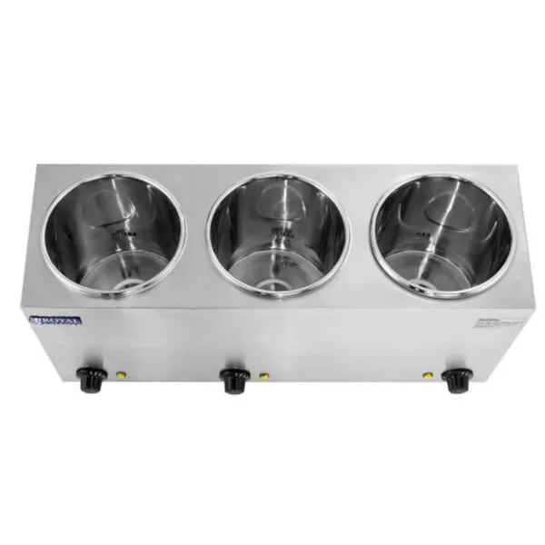 Bemar elektryczny podgrzewacz do zupy 450W 230V 3 x 3.8L 4 1577 5
