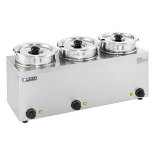 Bemar elektryczny podgrzewacz do zupy 450W 230V 3 x 3.8L 9 Bemar elektryczny podgrzewacz do zupy 450W 230V 3 x 3.8L - obrazek 1