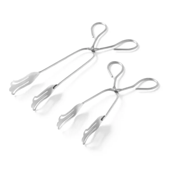 Szczypce cukiernicze stalowe do nakładania dł. 220 mm - Hendi 171608 1 171608 2