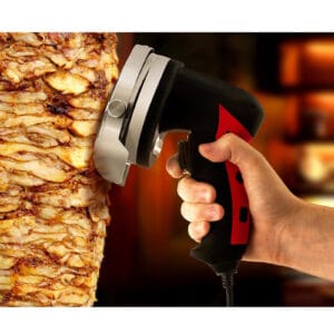 Nóż do kebaba gyrosa elektryczny Royal Catering 3200 obr/min 230V 80W - obrazek 2