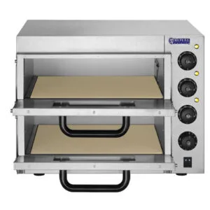 Profesjonalny piec do pizzy podwójny 2 x 40cm 3000W 230V Royal Catering 9 Profesjonalny piec do pizzy podwójny 2 x 40cm 3000W 230V Royal Catering - obrazek 3