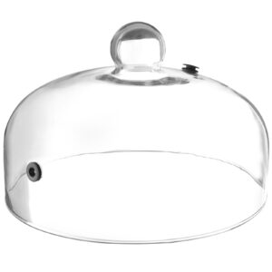 Kopułka szklana szeroka do wędzenia potraw na talerzu z otworem śr. 260 mm - Hendi 199664 3 Kopułka szklana szeroka do wędzenia potraw na talerzu z otworem śr. 260 mm - Hendi 199664 - obrazek 1