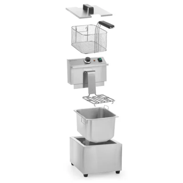 Frytownica gastronomiczna Mastercook 3.5kW 230V 8L - Hendi 207208 3 207208 3