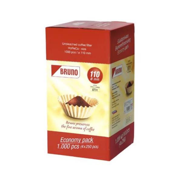 Filtr papierowy do ekspresów zaparzaczy przelewowych do kawy śr. 250 mm - Hendi 208656 1 208656 2