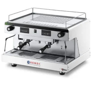 Ekspres kolbowy do kawy Top Line by WEGA 2 grupowy elektroniczny biały 3.7kW 1 Ekspres kolbowy do kawy Top Line by WEGA 2 grupowy elektroniczny biały 3.7kW - obrazek 1