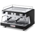 208946 ekspres kolbowy do kawy top line by wega 2 grupowy elektroniczny czarny 3 7kw