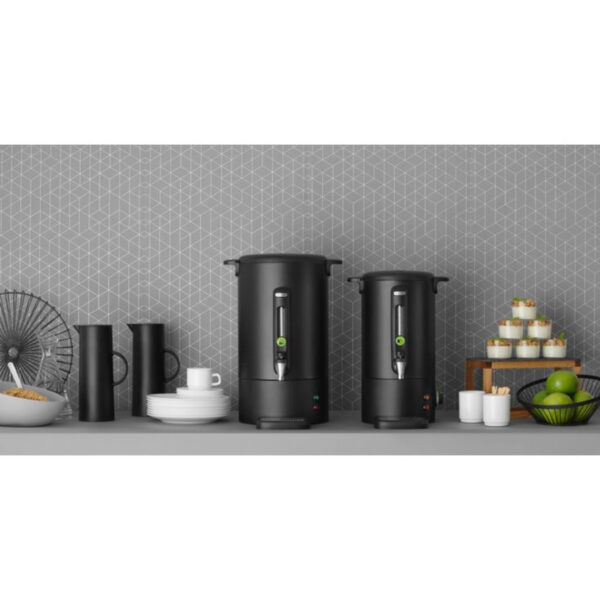 Zaparzacz perkolator do kawy z niekapiącym kranikiem czarny Concept Line 7 l - Hendi 211472 8 211472 8