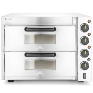 Piec do pizzy dwukomorowy na 2 duże pizze 3000 W 230 V - Hendi 220283 1 Piec do pizzy dwukomorowy na 2 duże pizze 3000 W 230 V - Hendi 220283 - obrazek 1