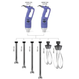Ramię ostrze miksujące do napędu miksera blendera Kitchen Line 350 / 500 dł. 500mm - Hendi 222256 3 Ramię ostrze miksujące do napędu miksera blendera Kitchen Line 350 / 500 dł. 500mm - Hendi 222256 - obrazek 2