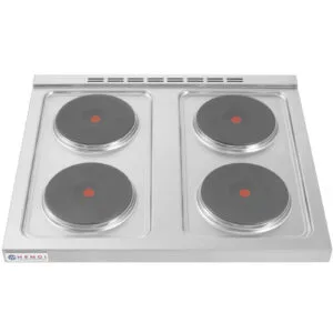 Kuchnia elektryczna wolnostojąca na podstawie stalowej 4 x 2.6kW szer. 80cm 5 Kuchnia elektryczna wolnostojąca na podstawie stalowej 4 x 2.6kW szer. 80cm - obrazek 3