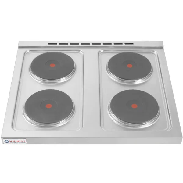 Kuchnia elektryczna wolnostojąca na podstawie stalowej 4 x 2.6kW szer. 80cm 2 226223 3