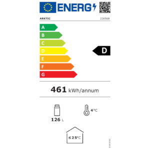 Lodówka chłodziarka barowa sklepowa na napoje 1-drzwiowa 3 półki 135 W 126 l - Hendi 226568 9 Lodówka chłodziarka barowa sklepowa na napoje 1-drzwiowa 3 półki 135 W 126 l - Hendi 226568 - obrazek 5