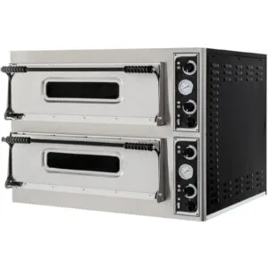 Piec do pizzy podwójny Basic XXL 66 12 pizz 18000 W - Hendi 226995 1 Piec do pizzy podwójny Basic XXL 66 12 pizz 18000 W - Hendi 226995 - obrazek 1