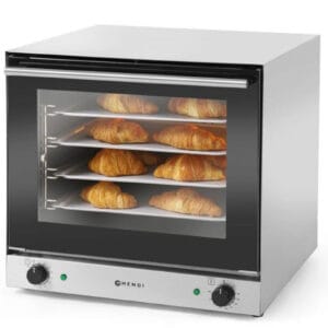 Piec konwekcyjny elektryczny H90 na 4 blachy 595x595mm Hendi 227060 - obrazek 1