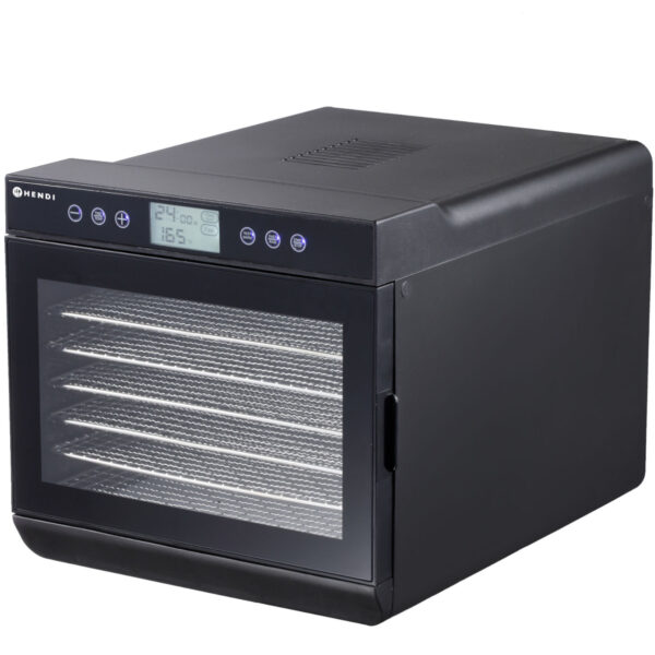 Suszarka do żywności warzyw owoców grzybów ziół ryb 7 rusztów 500 W 230 V - Hendi 229064 1 229064 1