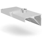 229316 okap przyscienny skosny z filtrami labiryntowymi i oswietleniem led 120x70x45 cm hendi 229316 ean 8711369229316 hurtownia zielona gora