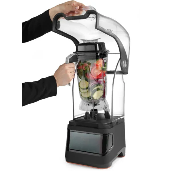 Blender mikser kielichowy z obudową wyciszającą sterowany cyfrowo 2.5L 230V Hendi 230695 1 230695 2