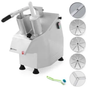 Szatkownica elektryczna do warzyw + 5 tarcz Profi Line - Hendi 231807 - obrazek 2