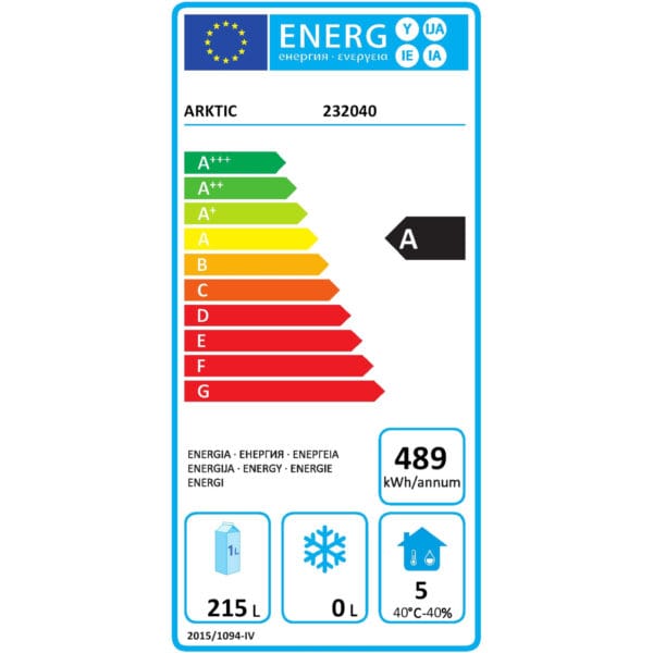 Stół chłodniczy Profi Line z blatem roboczym szer. 136cm -2/+8deg C - Hendi 232040 1 232040 eei a