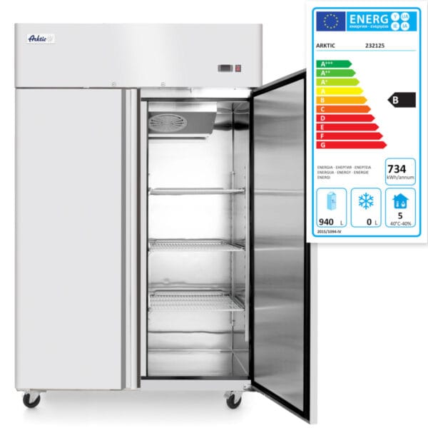 Szafa chłodnicza 2-drzwiowa Profi Line GN2/1 1300 L - Hendi 232125 1 232125 1