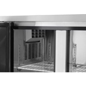 Stół mroźniczy Kitchen Line z blatem roboczym szer. 180cm -22/-12deg C - Hendi 233399 6 Stół mroźniczy Kitchen Line z blatem roboczym szer. 180cm -22/-12deg C - Hendi 233399 - obrazek 3