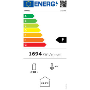Witryna szafa chłodnicza z podświetlanym panelem reklamowym 750L 5 Witryna szafa chłodnicza z podświetlanym panelem reklamowym 750L - obrazek 3