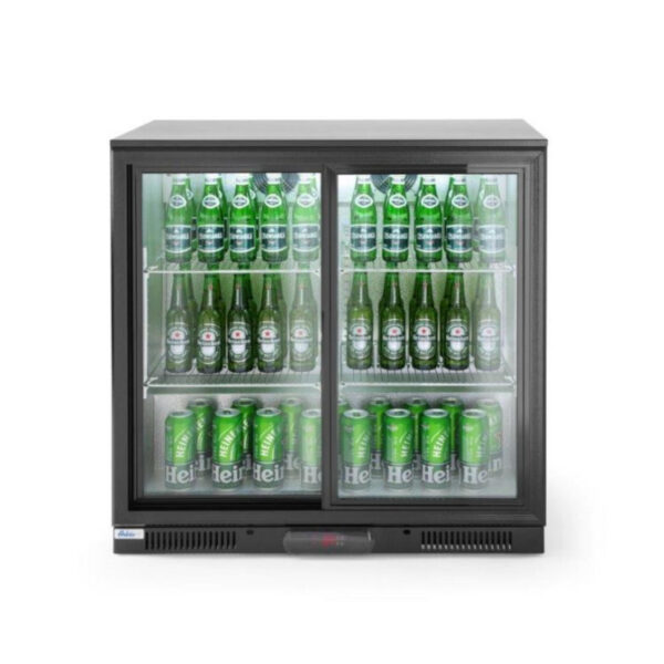 Lodówka barowa na napoje 2-drzwiowa szer. 90cm 228L 3 233917 3