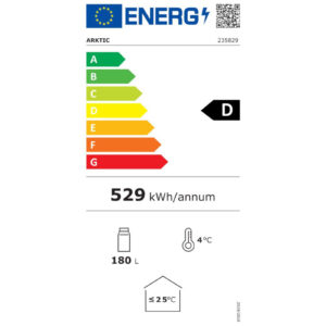 Lodówka chłodziarka barowa sklepowa na napoje 2-drzwiowa 4 półki 215 W 180 l - Hendi 235829 4 Lodówka chłodziarka barowa sklepowa na napoje 2-drzwiowa 4 półki 215 W 180 l - Hendi 235829 - obrazek 2