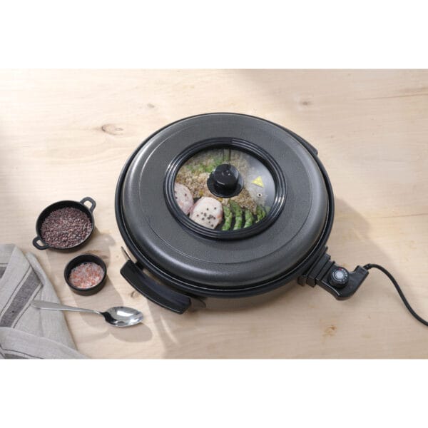 Patelnia elektryczna do smażenia i pieczenia 55cm 1600W - Hendi 239605 6 239605 7