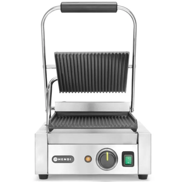 Kontakt grill kontaktowy ryflowany pojedynczy 1800W - Hendi 263501 3 263501 4