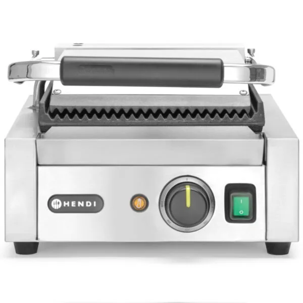 Kontakt grill kontaktowy ryflowany pojedynczy 1800W - Hendi 263501 4 263501 5