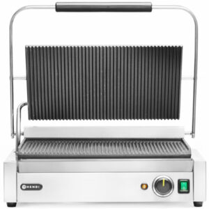 Grill elektryczny kontaktowy XL Pianini 548 x 415 mm 2700 W - Hendi 263624 12 Grill elektryczny kontaktowy XL Pianini 548 x 415 mm 2700 W - Hendi 263624 - obrazek 2
