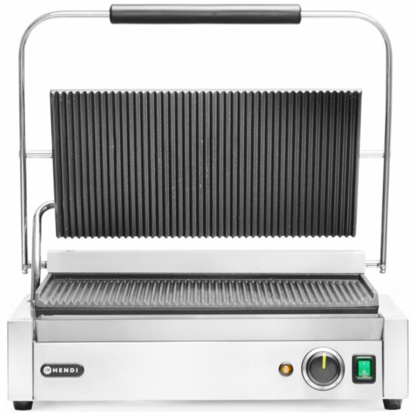Grill elektryczny kontaktowy XL Pianini 548 x 415 mm 2700 W - Hendi 263624 1 263624 1