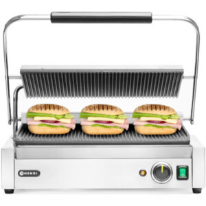 Grill elektryczny kontaktowy XL Pianini 548 x 415 mm 2700 W - Hendi 263624 19 Grill elektryczny kontaktowy XL Pianini 548 x 415 mm 2700 W - Hendi 263624 - obrazek 9