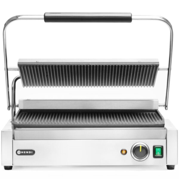 Grill elektryczny kontaktowy XL Pianini 548 x 415 mm 2700 W - Hendi 263624 9 263624 4