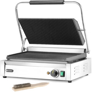 Grill elektryczny kontaktowy XL Pianini 548 x 415 mm 2700 W - Hendi 263624 11 Grill elektryczny kontaktowy XL Pianini 548 x 415 mm 2700 W - Hendi 263624 - obrazek 1